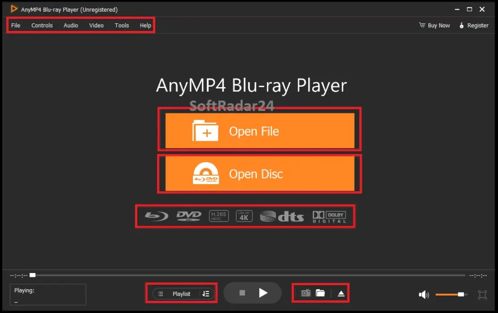 AnyMP4 Blu-ray Player ScreenShot