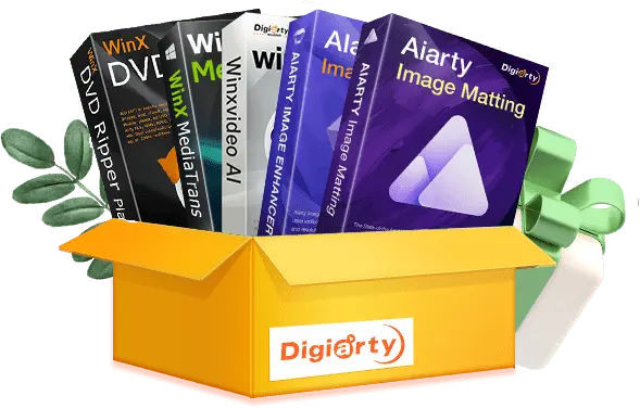 WinX DVD Media Lifetime Bundle Discount Box