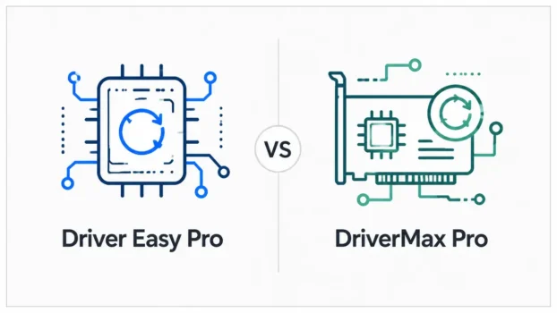 Driver Easy Pro vs DriverMax Pro driver updater comparison