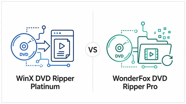 WinX DVD Ripper Platinum vs WonderFox DVD Ripper Pro comparison