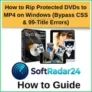 How to Rip Protected DVDs With WinX DVD Ripper